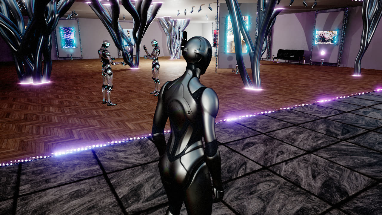 Workshop avatars with full-body IK
